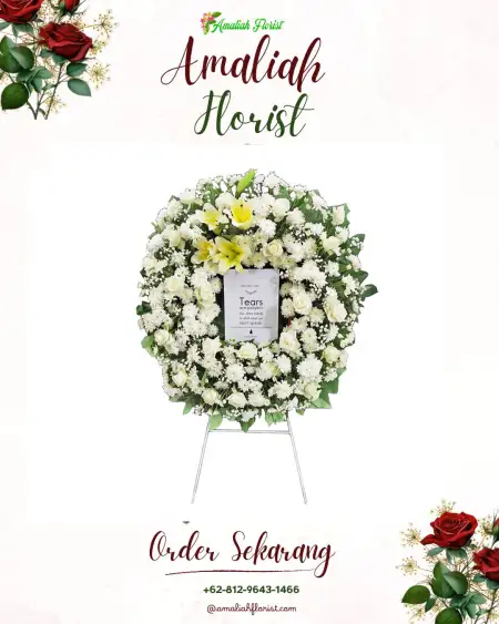 Krans Bunga Duka Putussibau Utara